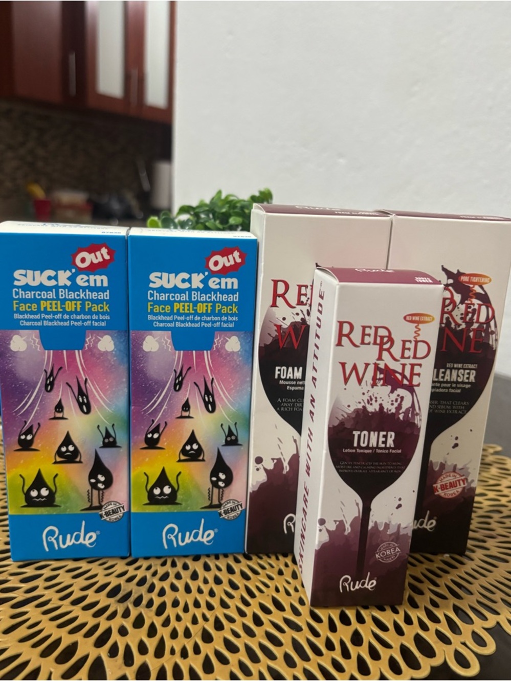 RUDE Skincare 5 Piece Bundle